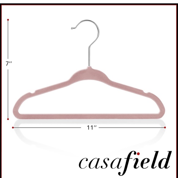 COPY - COPY - 50 Velvet Baby Hangers - 11" Size for Infant & Toddler Clothes - … - Picture 3 of 5